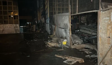 Karabük’te sanayi sitesinde çıkan yangın söndürüldü