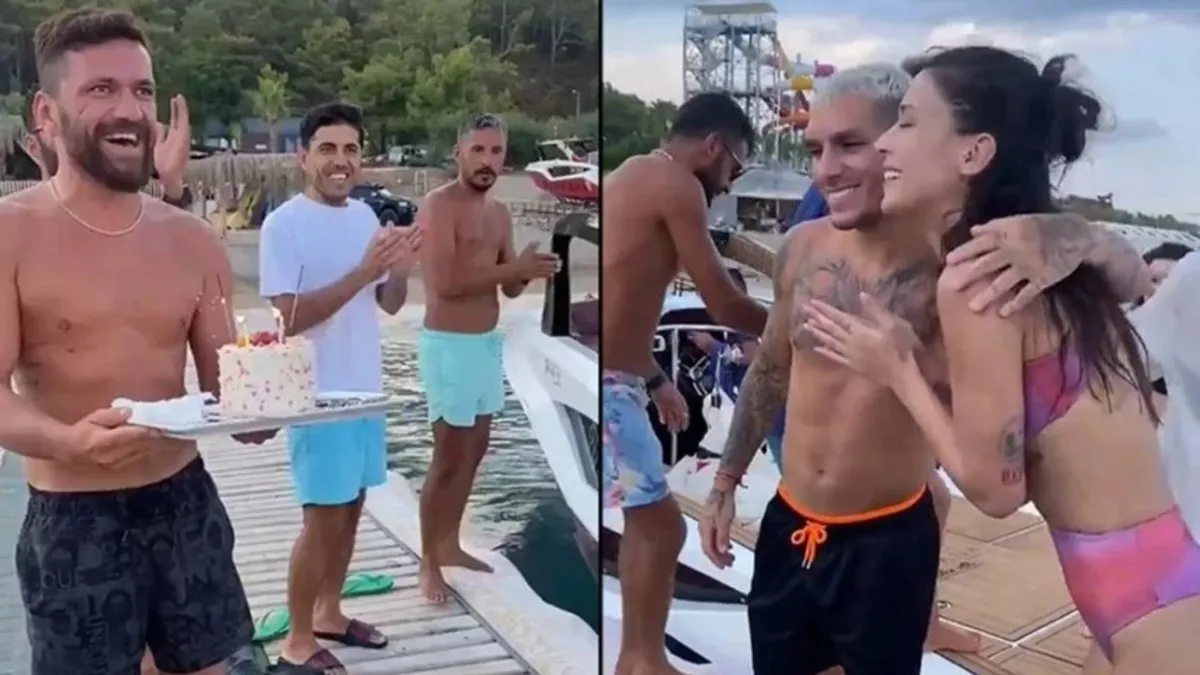 Kaldığı yerden devam! Lucas Torreira’dan sevgilisi Devrim Özkan’a doğum günü sürprizi!