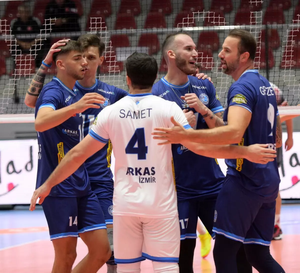 Arkas Spor, CEV Challenge Kupası’nda Akaa Volley ile Karşılaşıyor