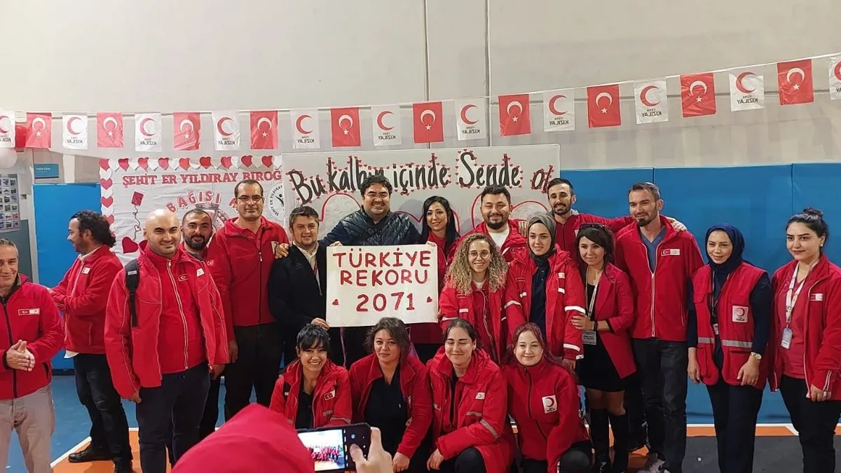 “Her damlada hayat vardır” için Türkiye rekoru