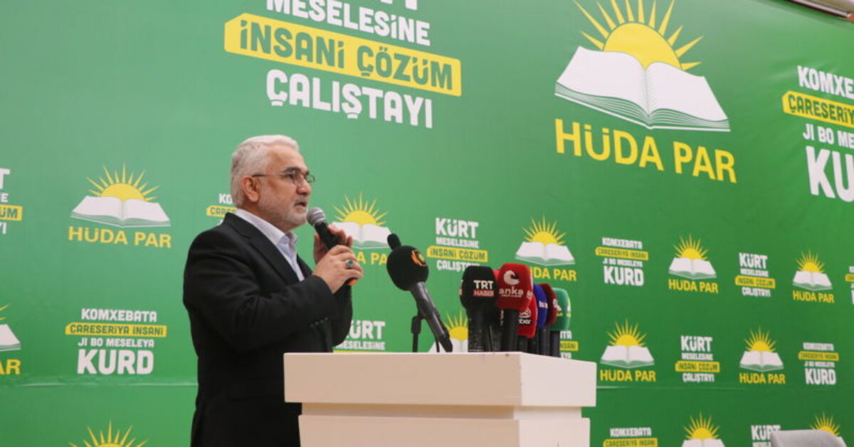 Hüda-Par: Kürt meselesi çok yönlü bir meseledir
