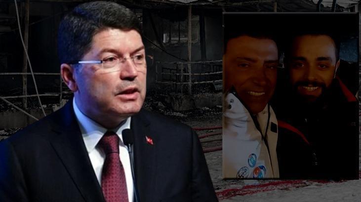 Adalet Bakanı Yılmaz Tunç’tan Uludağ’daki otel yangını açıklaması: 4 şüpheli tutuklandı